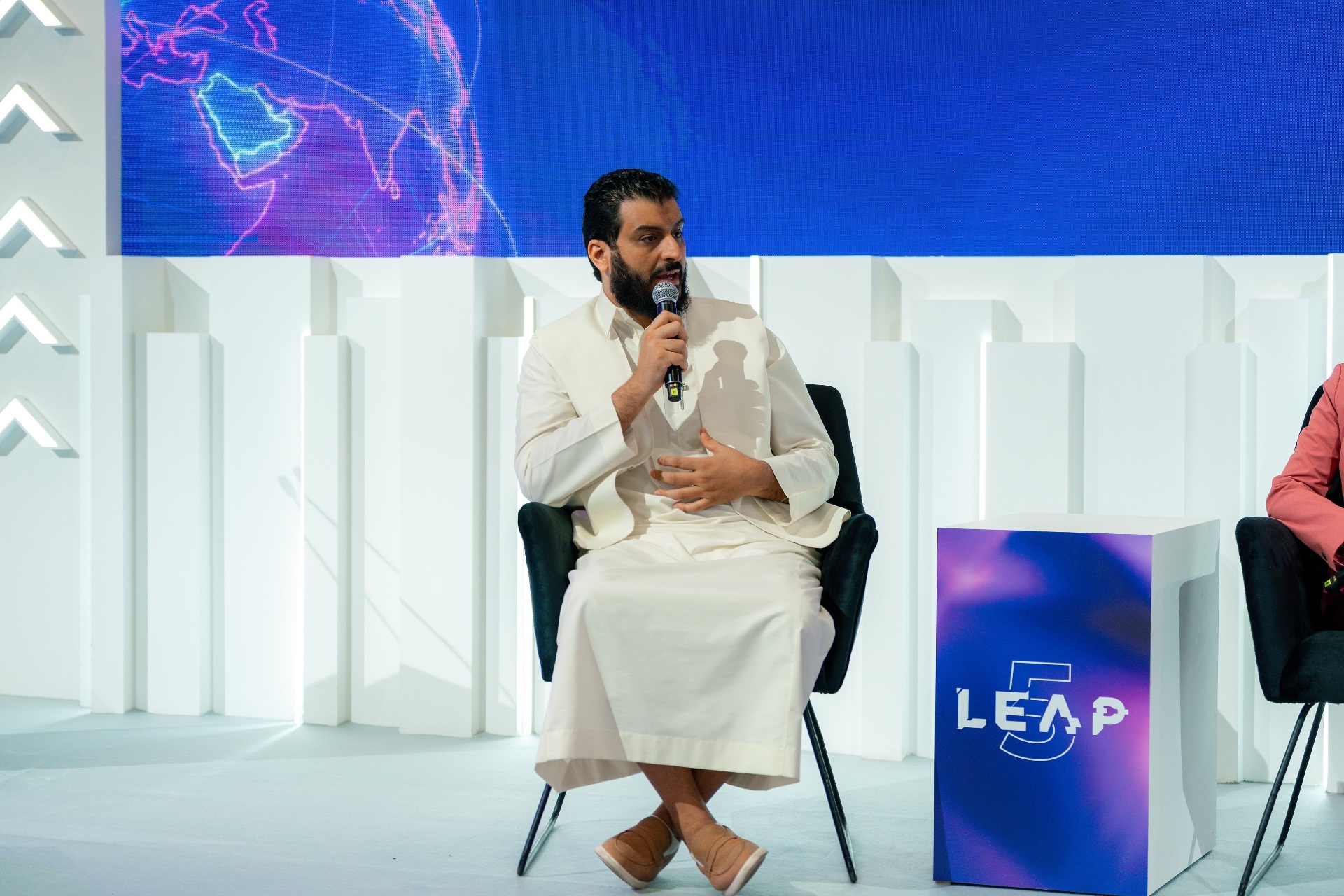 From Sandbox to Smart Factory: Industrial IoT Platforms Driving Saudi's Manufacturing Leap — LEAP 2026 panel photo 2